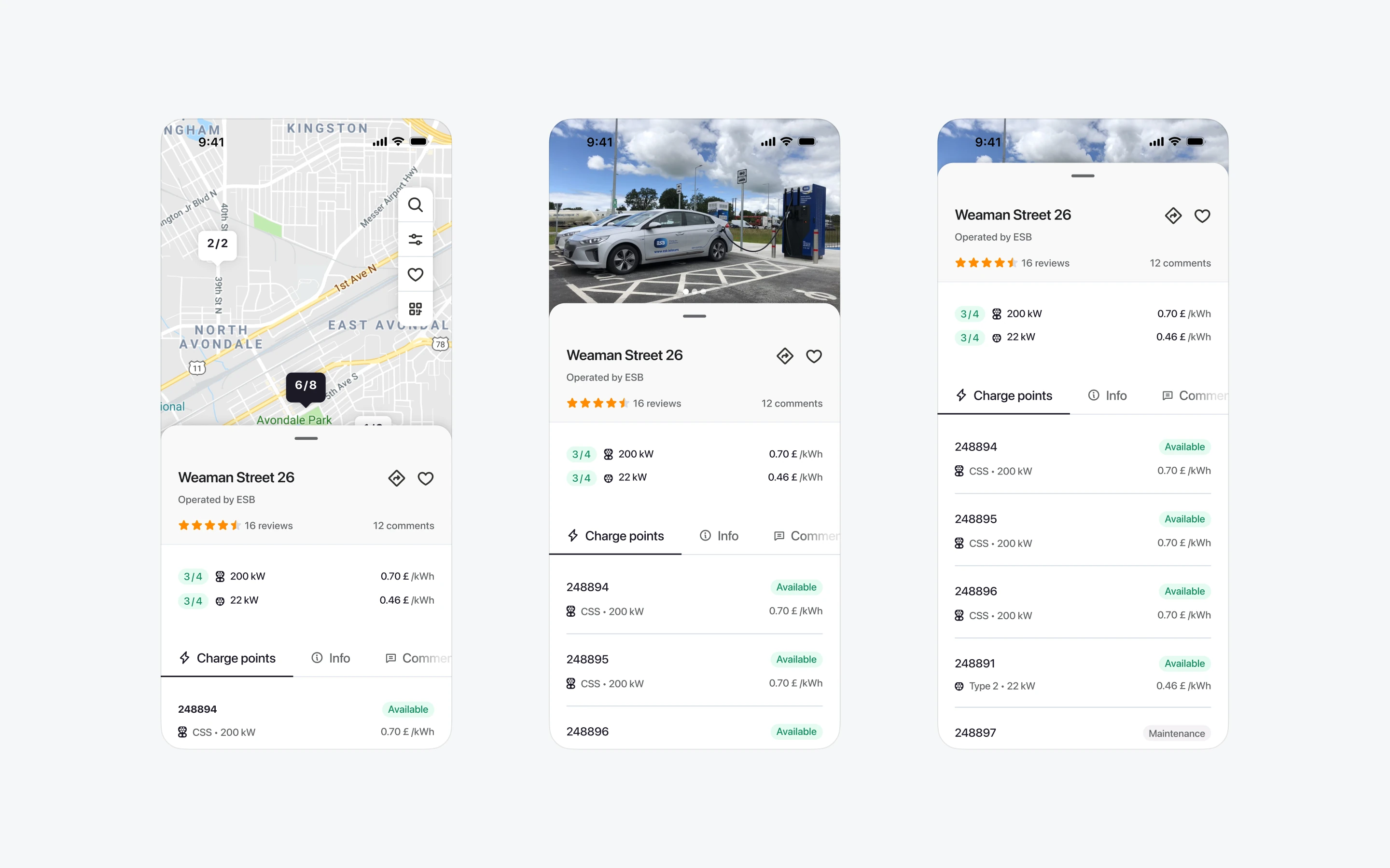 Electromaps: Charge points